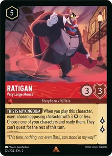 Ratigan - Very Large Mouse 121/204/204