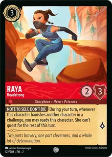Raya - Headstrong 122/204/204