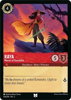 Raya - Warrior of Kumandra 124/204/204