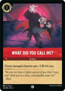 What Did You Call Me? 132/204/204