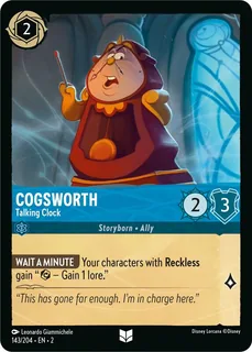 Cogsworth - Talking Clock 143/204/204