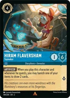 Hiram Flaversham - Toymaker 149/204/204
