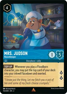 Mrs. Judson - Housekeeper 153/204/204
