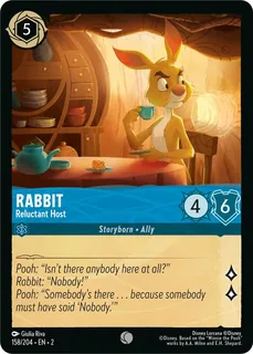 Rabbit - Reluctant Host 158/204/204