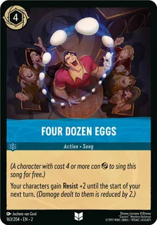 Four Dozen Eggs 163/204/204