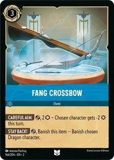 Fang Crossbow 166/204/204