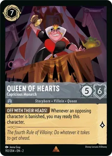 Queen of Hearts - Capricious Monarch 192/204/204