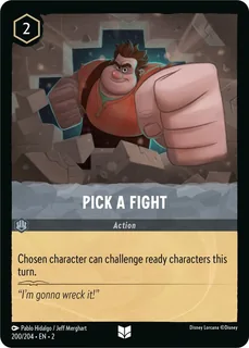 Pick a Fight 200/204/204