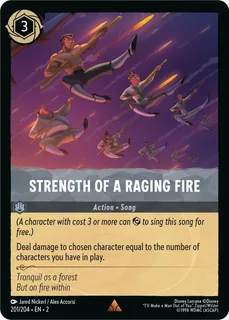 Strength of a Raging Fire 201/204/204