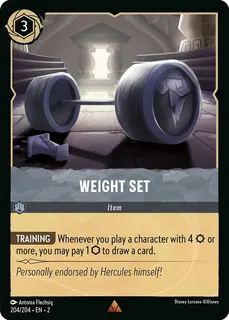 Weight Set 204/204/204