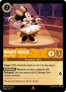 Minnie Mouse - Musical Artist 9/204/204