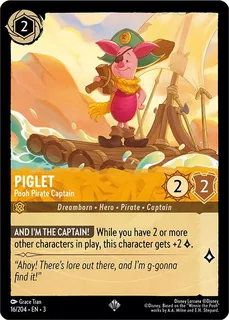 Piglet - Pooh Pirate Captain 16/204/204