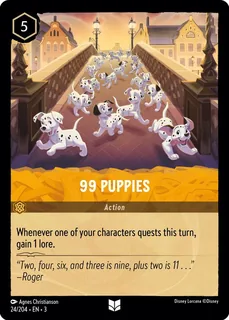 99 Puppies 24/204/204