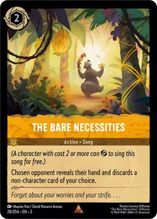 The Bare Necessities 28/204/204
