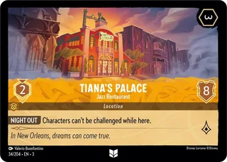 Tiana's Palace - Jazz Restaurant 34/204/204