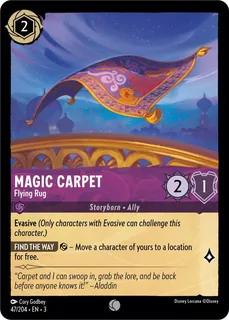 Magic Carpet - Flying Rug 47/204/204