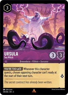 Ursula - Sea Witch 59/204/204