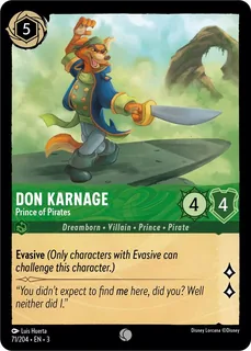 Don Karnage - Prince of Pirates 71/204/204