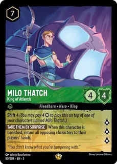 Milo Thatch - King of Atlantis 80/204/204