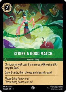 Strike a Good Match 96/204/204