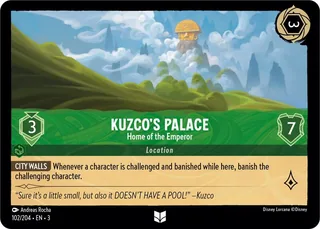 Kuzco's Palace - Home of the Emperor 102/204/204
