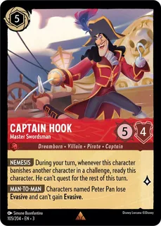 Captain Hook - Master Swordsman 105/204/204