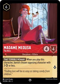 Madame Medusa - The Boss 112/204/204