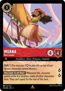 Moana - Born Leader 116/204/204