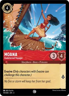Moana - Undeterred Voyager 117/204/204