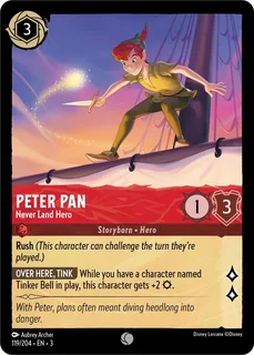 Peter Pan - Never Land Hero 119/204/204