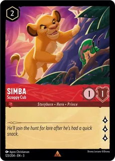 Simba - Scrappy Cub 123/204/204