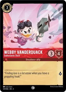 Webby Vanderquack - Enthusiastic Duck 127/204/204