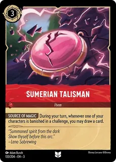 Sumerian Talisman 133/204/204