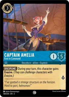 Captain Amelia - First in Command 138/204/204