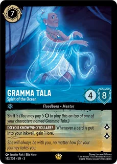 Gramma Tala - Spirit of the Ocean 143/204/204