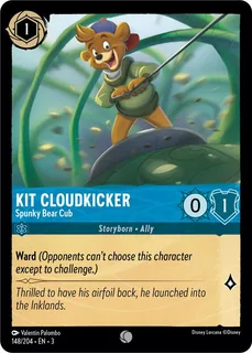 Kit Cloudkicker - Spunky Bear Cub 148/204/204