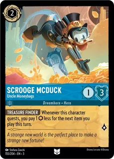 Scrooge McDuck - Uncle Moneybags 155/204/204