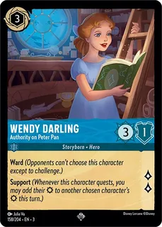 Wendy Darling - Authority on Peter Pan 158/204/204
