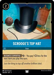 Scrooge's Top Hat 166/204/204