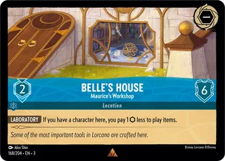 Belle's House - Maurice's Workshop 168/204/204