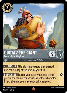 Gustav the Giant - Terror of the Kingdom 173/204/204