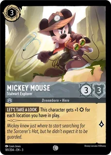 Mickey Mouse - Stalwart Explorer 181/204/204