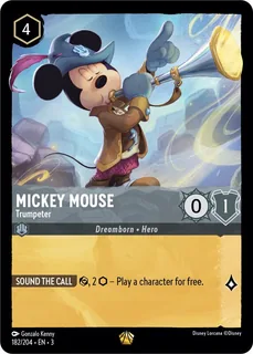 Mickey Mouse - Trumpeter 182/204/204