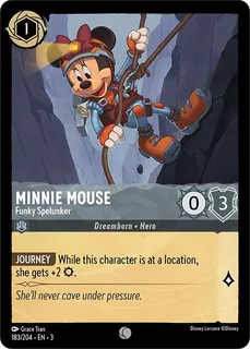 Minnie Mouse - Funky Spelunker 183/204/204