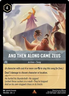 And Then Along Came Zeus 195/204/204