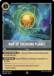 Map of Treasure Planet 201/204/204