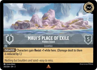 Maui's Place of Exile - Hidden Island 202/204/204
