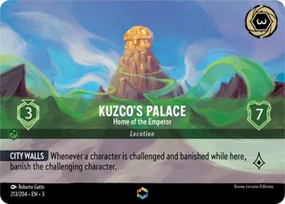 Kuzco's Palace - Home of the Emperor 213/204/204