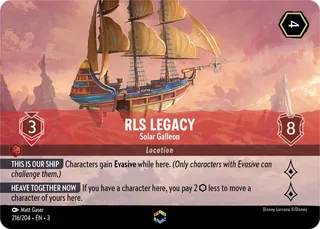 RLS Legacy - Solar Galleon 216/204/204