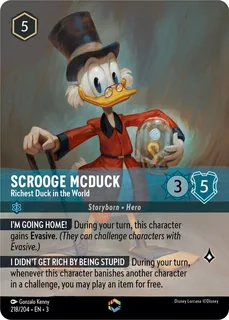 Scrooge McDuck - Richest Duck in the World 218/204/204